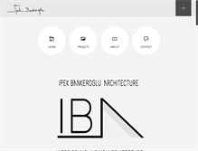 Tablet Screenshot of ipekbankeroglu.com